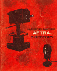 1963 AFTRA booklet cover