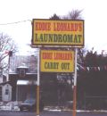 Eddie Leonard's sign in Forrestville