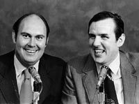 Willard Scott and Ed Walker, circa 1970